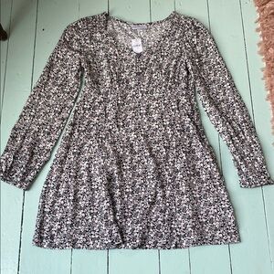 Floral Long Sleeve Dress